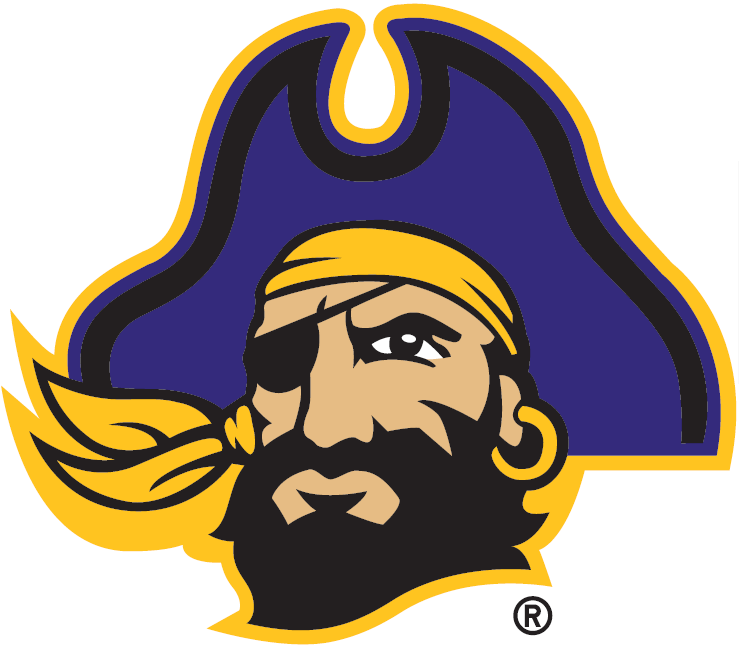 East Carolina Pirates 2014-Pres Secondary Logo diy iron on heat transfer